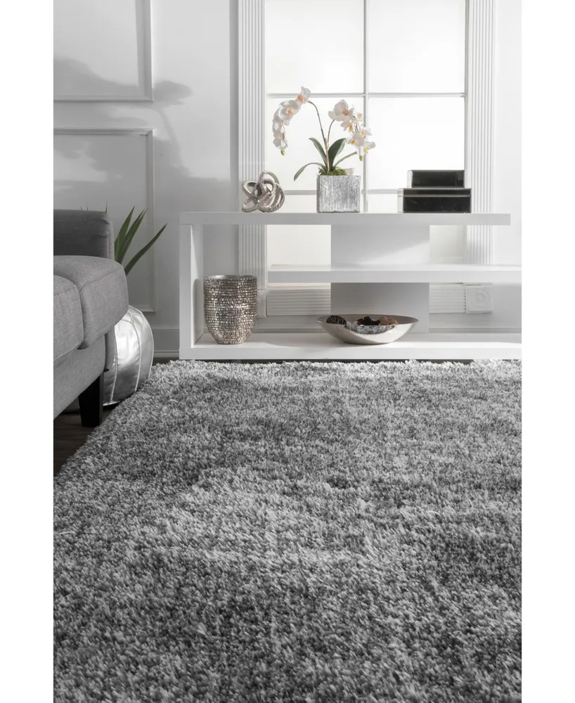 nuLoom Kristan AWVE16A Gray 3' x 5' Area Rug