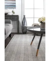 nuLoom Kimberely HMCO4C Gray 8' x 10' Area Rug