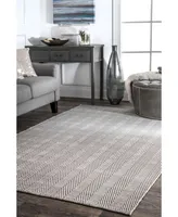 nuLoom Kimberely HMCO4C Gray 6' x 9' Area Rug