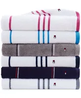 Tommy Hilfiger Modern American Cotton Mix Match Bath Towel Collection