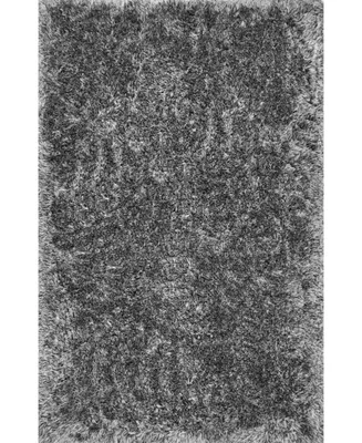 nuLoom Kristan AWVE16A Gray 8'6" x 11'6" Area Rug