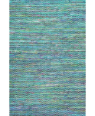 nuLoom Rochell VIAG01C Green 5' x 8' Area Rug