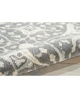 Nourison Home Luminance Lum08 Charcoal Rug