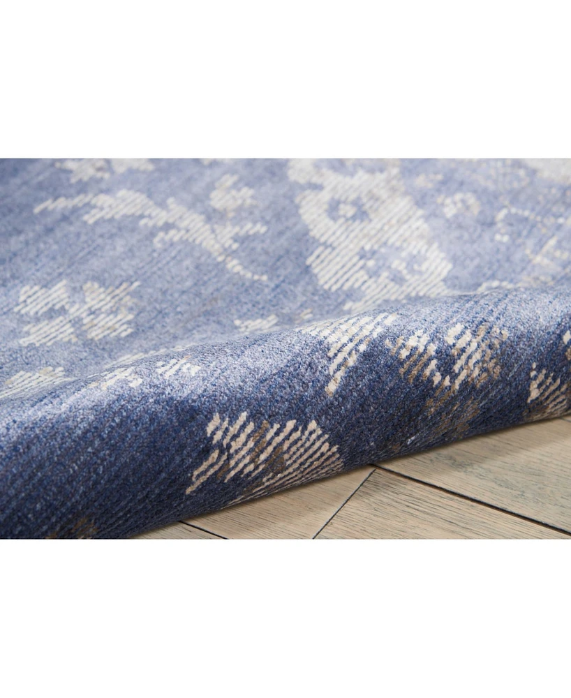 Nourison Home Lucent LCN06 Blue 8'6" x 11'6" Area Rug