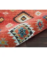 Nourison Home Navajo Nav07 Red Rug