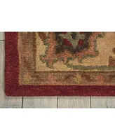 Nourison Home Tahoe Ta08 Red Rug