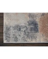 Nourison Home Rustic Textures Rus02 Beige Gray Rug