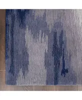 Nourison Home Symmetry Smm10 Gray Blue Rug