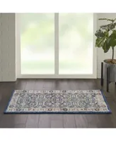 Nourison Home Ankara Global Anr13 Navy Multi Rug