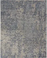 Nourison Home Ellora ELL04 Charcoal 7'9" x 9'9" Area Rug