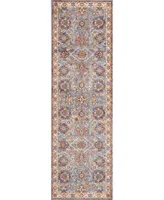 Nourison Home Lagos LAG04 Mist 2'3" x 7'6" Runner Rug