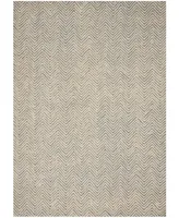 Nourison Home Deco Mod DEC03 Mist and Ivory 5'3" x 7'4" Area Rug