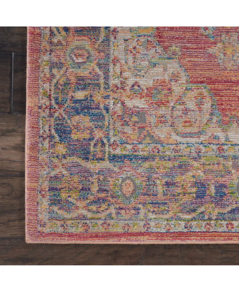 Nourison Home Ankara Global ANR01 Multi 4' x 6' Area Rug