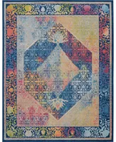 Nourison Home Ankara Global ANR04 8'10" x 11'10" Area Rug