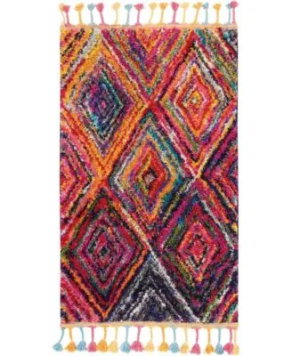 Nourison Home Nomad Nmd01 Red Multi Rug