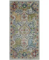 Nourison Home Ankara Global Anr12 Gray Multi Rug