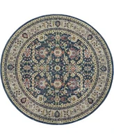 Nourison Home Ankara Global Anr13 Navy Multi Rug