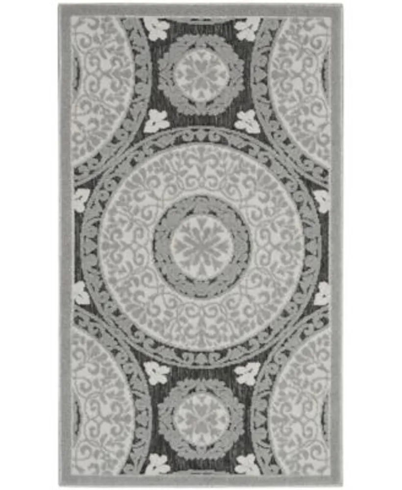 Nourison Home Key Largo Klg03 Gray Rug