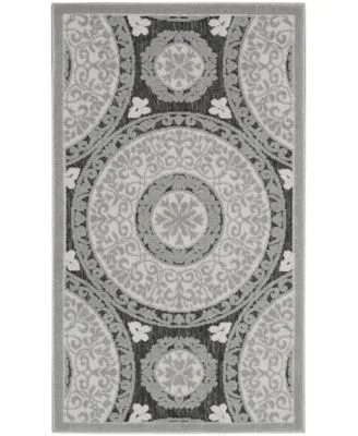 Nourison Home Key Largo Klg03 Gray Rug