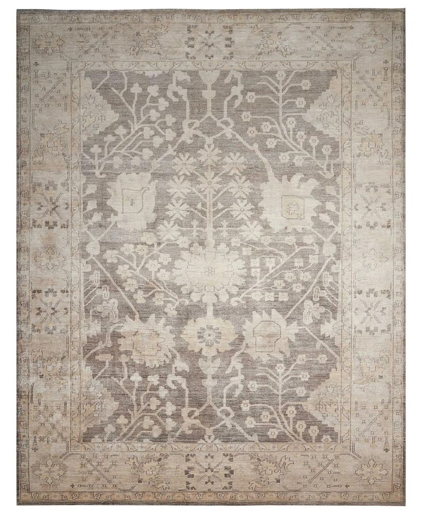 Nourison Home Aldora ALD08 Ivory 5'6" x 8' Area Rug