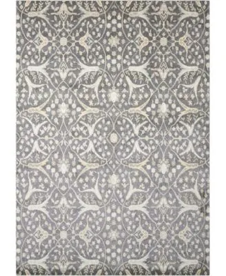 Nourison Home Luminance Lum08 Charcoal Rug