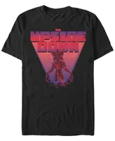 Stranger Things Men's The Upside Down 8 Bit Demogorgon Short Sleeve T-Shirt