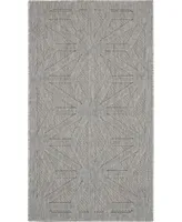 Nourison Home Cozumel Czm01 Silver Rug