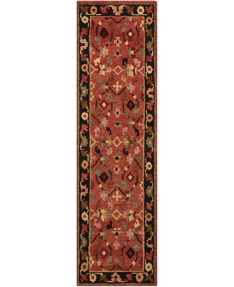 Nourison Home Tahoe TA12 Rust 2'3" x 8' Runner Rug