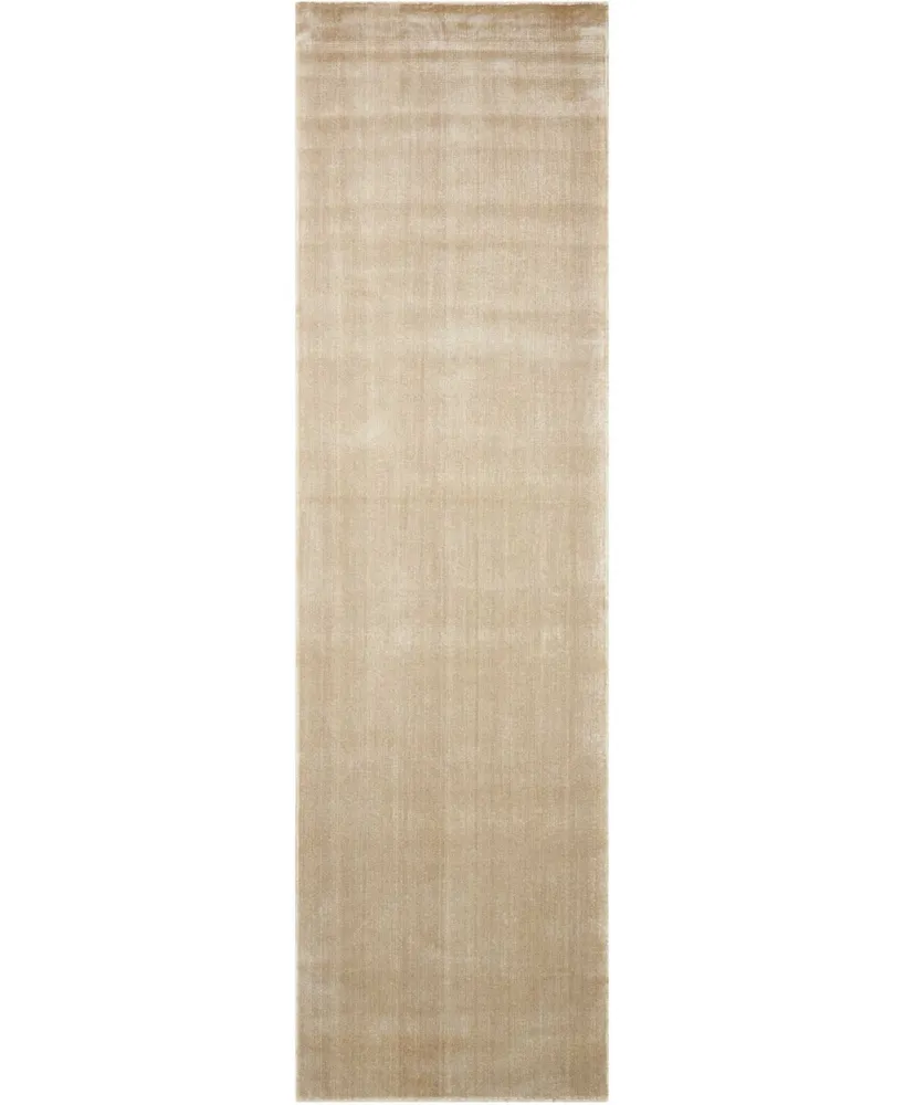 Nourison Home Starlight STA06 Beige 2'3" x 8' Runner Rug