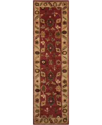 Nourison Home Tahoe TA08 Red 2'3" x 8' Runner Rug