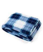 Nautica Plaid Ultra Soft Plush Blanket
