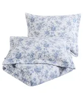 Laura Ashley Walled Garden Reversible Piece Quilt Set