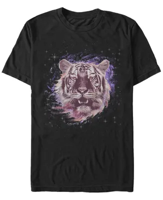 Fifth Sun Space Tiger Men's Short Sleeve T-Shirt