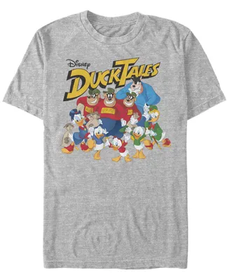 Fifth Sun Men's Ducktales Group Shot Short Sleeve T-Shirt