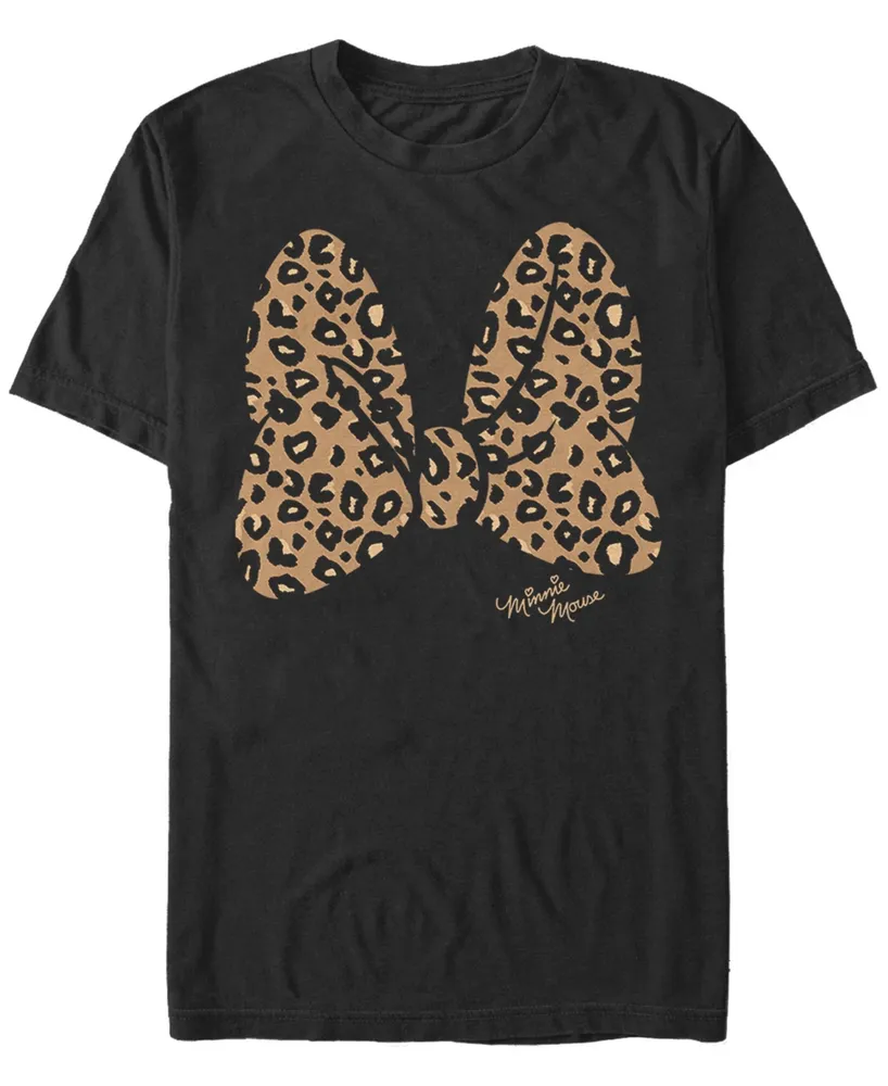 Fifth Sun Men's Animal Print Bow Short Sleeve T-Shirt