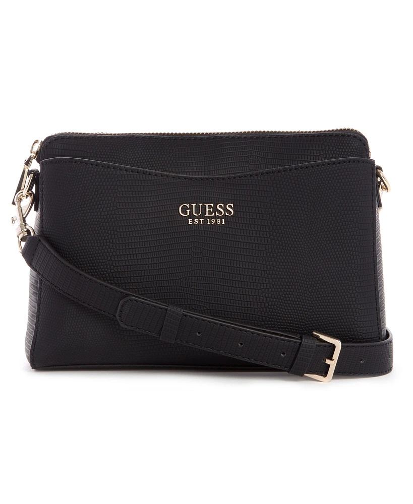 Guess Lyndi Small Triple Compartment Girlfriend Crossbody