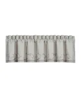 J Queen New York Angeline Straight Window Valance, 21.25" x 88"