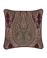 J Queen New York Garnet Decorative Pillow, 20" x 20"