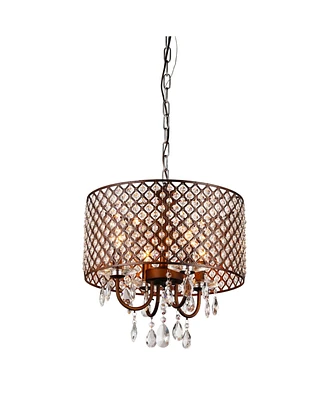 Home Accessories Alexia 10" 4-Light Indoor Chandelier with Light Kit