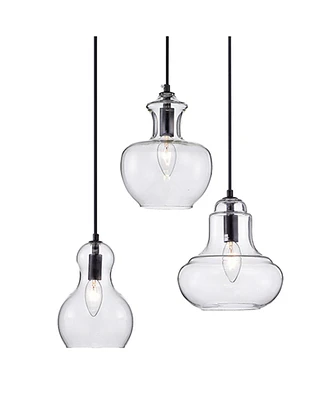 Home Accessories Beveen 17" 3-Light Indoor Pendant Lamp with Light Kit