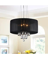 Home Accessories Ivan 24" 3-Light Indoor Chandelier with Light Kit