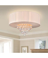 Home Accessories Vanilla 16" 4-Light Indoor Chandelier with Light Kit