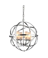 Home Accessories Qadira 19" 4-Light Indoor Chandelier with Light Kit