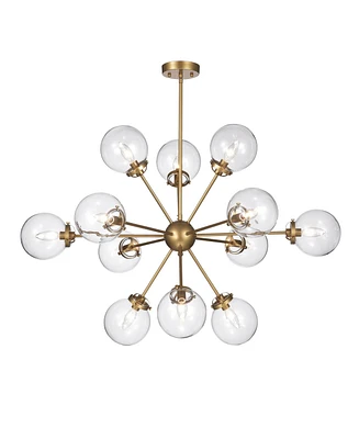 Home Accessories Masakee 39.4" 12-Light Indoor Chandelier with Light Kit