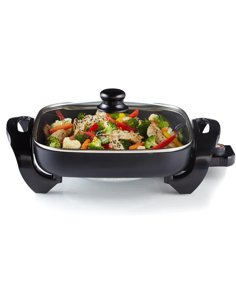 Brentwood Appliances SK-46 8-Inch Nonstick Electric Skillet with Glass Lid
