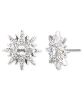 Givenchy Crystal Star Cluster Stud Earrings