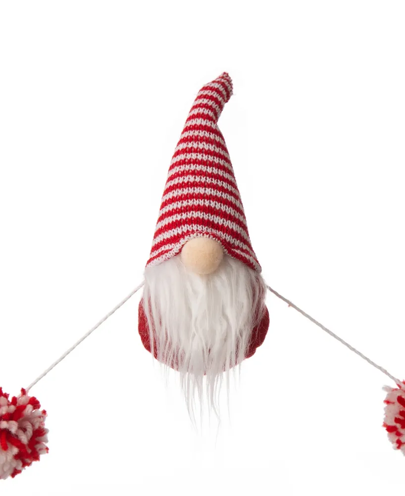 Glitzhome Christmas Gnome Garland