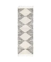 nuLoom Bria 2'6" x 18' Runner Rug