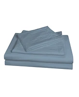Cathay Home Inc. Microfiber Washed Crinkle Duvet Cover Set, King/California King