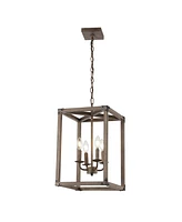 Jonathan Y Magnolia -Light Adjustable Rustic Farmhouse Led Pendant